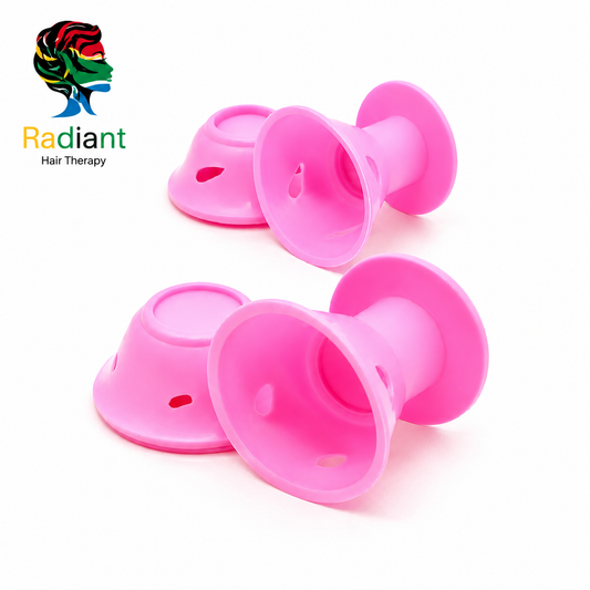 20 Pcs Magic Radiant Hair therapy rollers, Smilco Silicone Hair Curlers Set