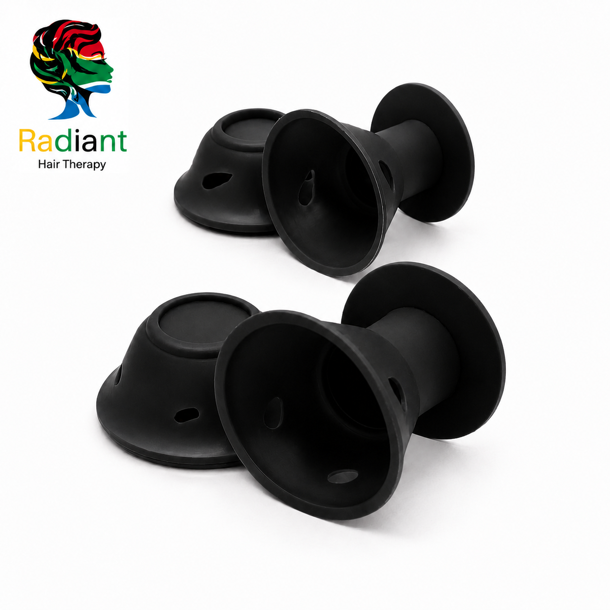 20 Pcs Magic Radiant Hair therapy rollers, Smilco Silicone Hair Curlers Set
