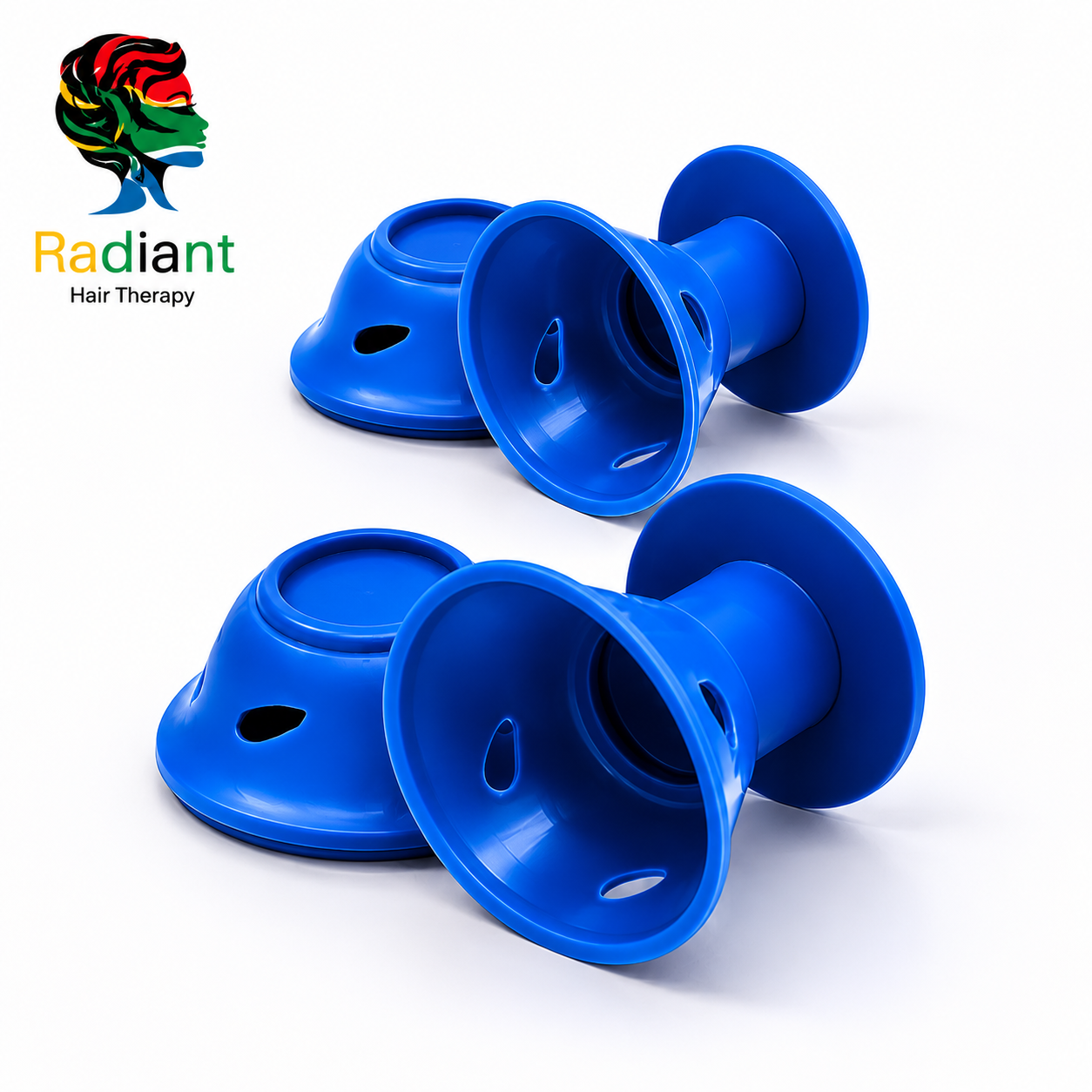 20 Pcs Magic Radiant Hair therapy rollers, Smilco Silicone Hair Curlers Set