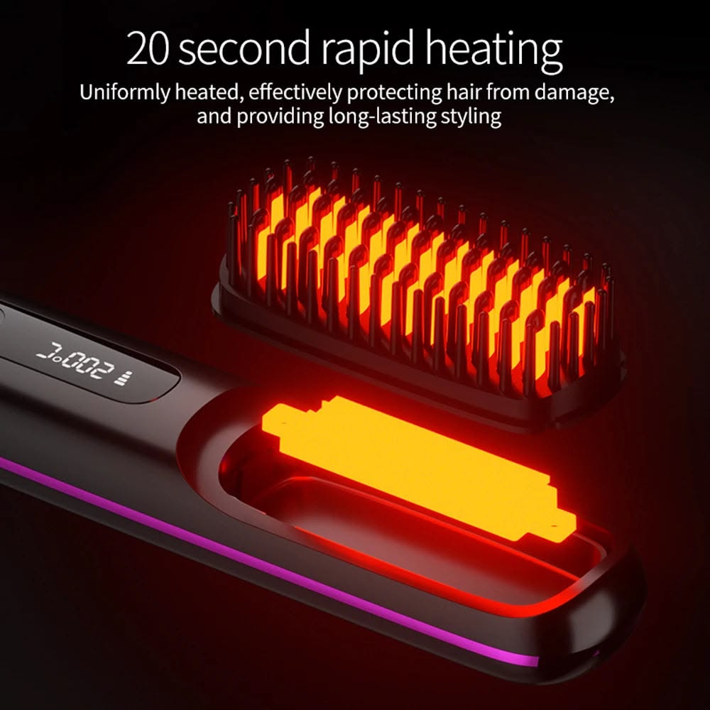Radiant-hair-therapy Wireless hair straightener