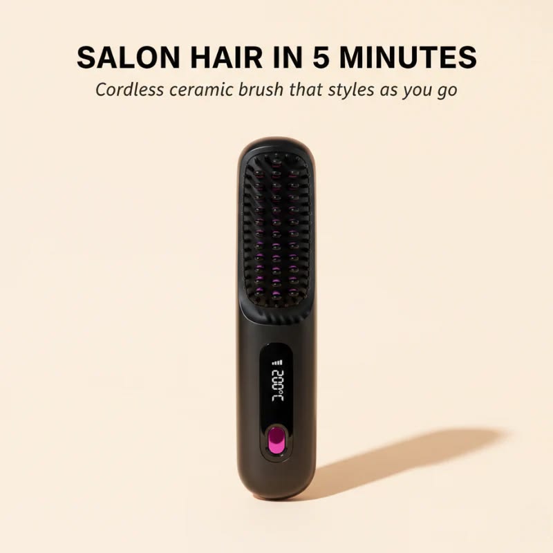 Radiant-hair-therapy Wireless hair straightener