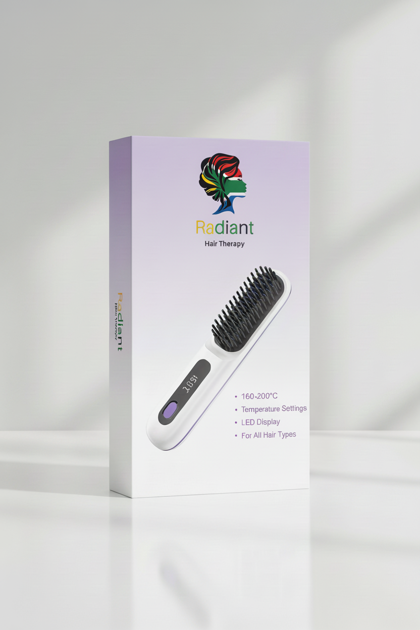 Radiant-hair-therapy Wireless hair straightener