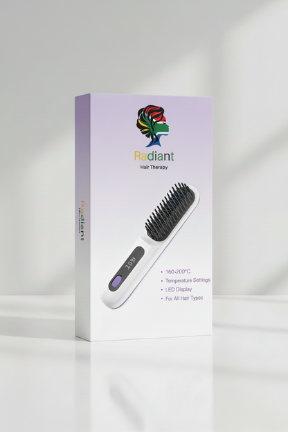 Radiant-hair-therapy Wireless hair straightener